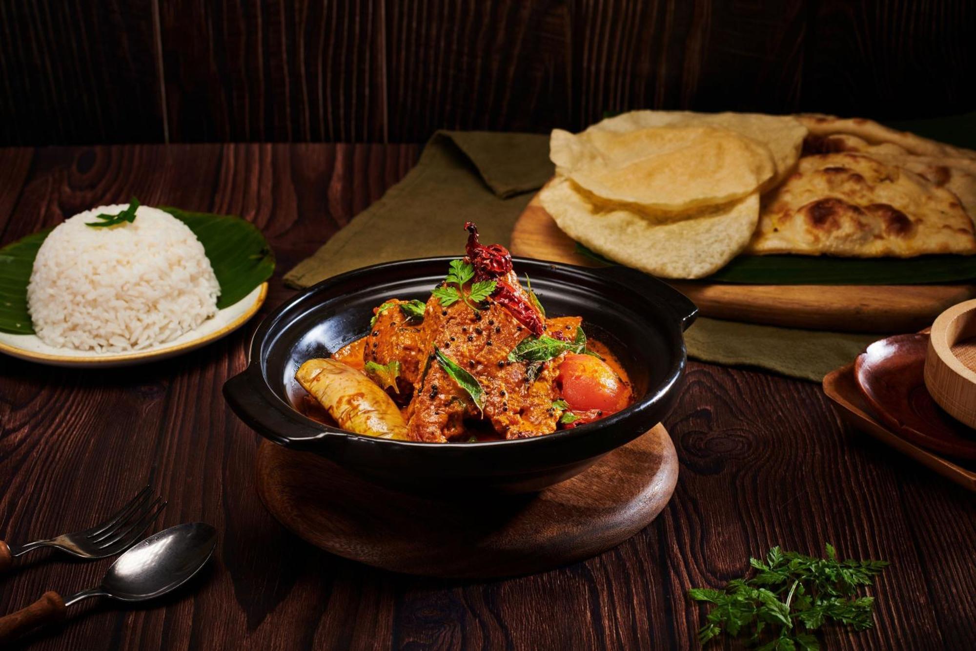 The Westin Desaru Coast Resort מראה חיצוני תמונה A typical Indian meal